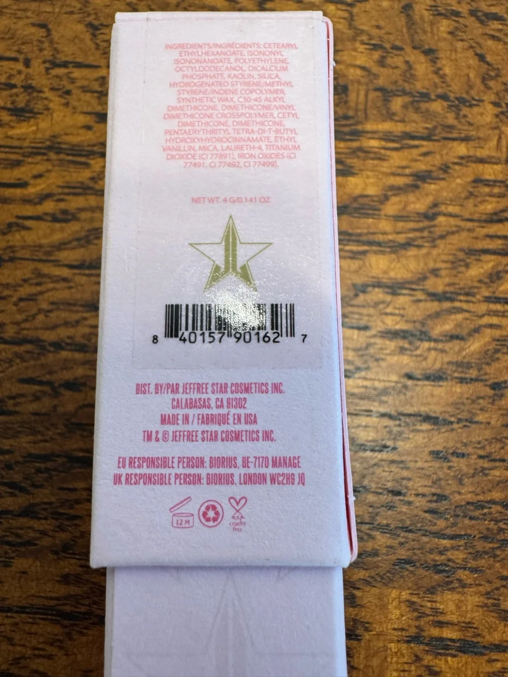 Jeffree Star Matte Olive Beige Lipstick